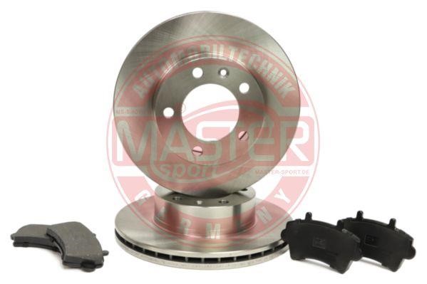 Master-sport 202801290 Front ventilated brake discs with pads, set 202801290: Buy near me in Poland at 2407.PL - Good price!