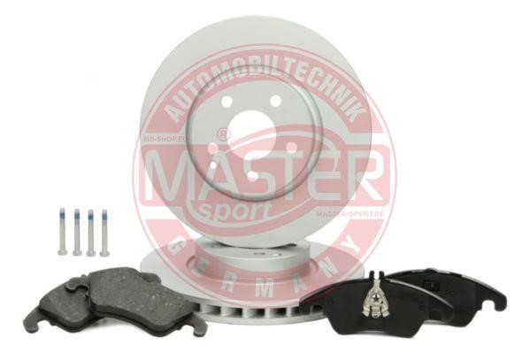 Master-sport 203201010 Front ventilated brake discs with pads, set 203201010: Buy near me in Poland at 2407.PL - Good price!