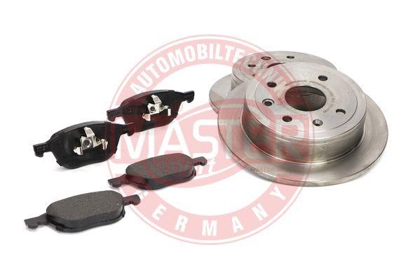 Master-sport 202501990 Front ventilated brake discs with pads, set 202501990: Buy near me in Poland at 2407.PL - Good price!