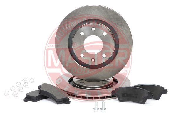 Master-sport 202001330 Front ventilated brake discs with pads, set 202001330: Buy near me in Poland at 2407.PL - Good price!