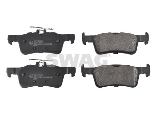SWAG 33 10 2614 Rear disc brake pads, set 33102614: Buy near me in Poland at 2407.PL - Good price!