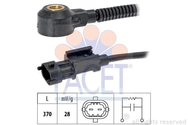 Facet 93252 Датчик детонації 93252: Купити у Польщі - Добра ціна на 2407.PL!