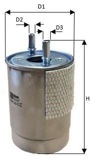 Clean filters MG3631 Fuel filter MG3631: Buy near me in Poland at 2407.PL - Good price!