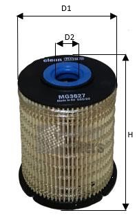 Clean filters MG3627 Fuel filter MG3627: Buy near me in Poland at 2407.PL - Good price!