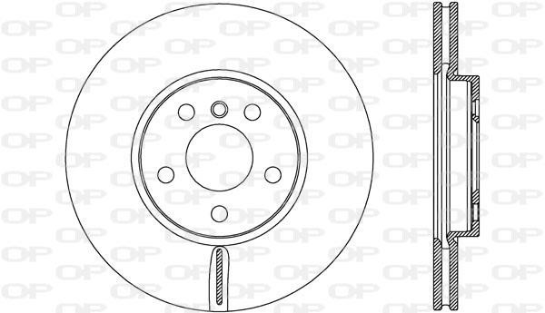 Open parts BDR276120 Brake disc BDR276120: Buy near me in Poland at 2407.PL - Good price!