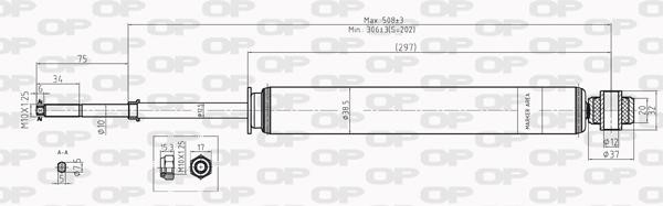 Open parts SAB8203.32 Amortyzator gazowo-olejowy tylny SAB820332: Dobra cena w Polsce na 2407.PL - Kup Teraz!