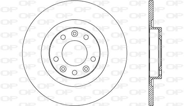 Open parts BDA274110 Brake disc BDA274110: Buy near me in Poland at 2407.PL - Good price!