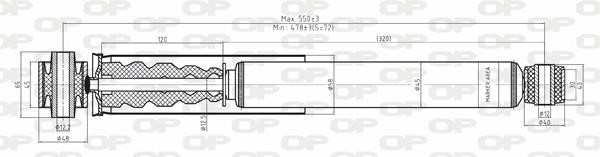 Open parts SAB8169.32 Amortyzator gazowo-olejowy tylny SAB816932: Dobra cena w Polsce na 2407.PL - Kup Teraz!