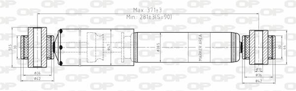Open parts SAB8114.32 Amortyzator gazowo-olejowy tylny SAB811432: Dobra cena w Polsce na 2407.PL - Kup Teraz!