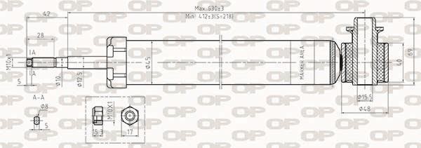 Open parts SAB8532.32 Amortyzator gazowo-olejowy tylny SAB853232: Dobra cena w Polsce na 2407.PL - Kup Teraz!