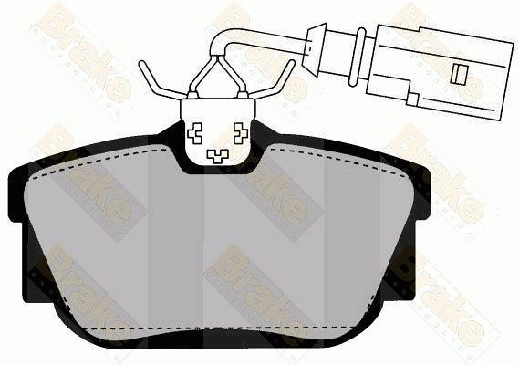 Brake engineering PA1457 Klocki hamulcowe, zestaw PA1457: Dobra cena w Polsce na 2407.PL - Kup Teraz!