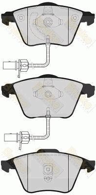 Brake engineering PA1624 Klocki hamulcowe, zestaw PA1624: Dobra cena w Polsce na 2407.PL - Kup Teraz!