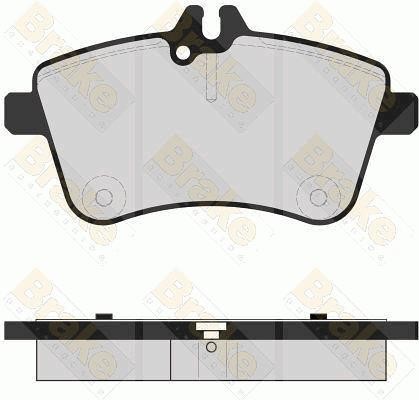 Brake engineering PA1631 Тормозные колодки дисковые, комплект PA1631: Купить в Польше - Отличная цена на 2407.PL!