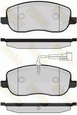 Brake engineering PA1690 Klocki hamulcowe, zestaw PA1690: Dobra cena w Polsce na 2407.PL - Kup Teraz!