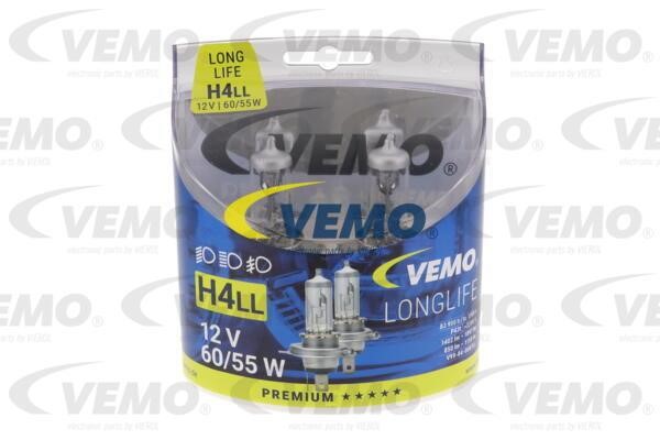 Vemo V99-84-0007LL Halogen lamp 12V H4 60/55W V99840007LL: Buy near me in Poland at 2407.PL - Good price!