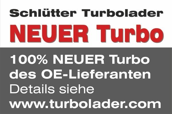 Schlutter 172-03998 Turbosprężarka zmontowana 17203998: Dobra cena w Polsce na 2407.PL - Kup Teraz!