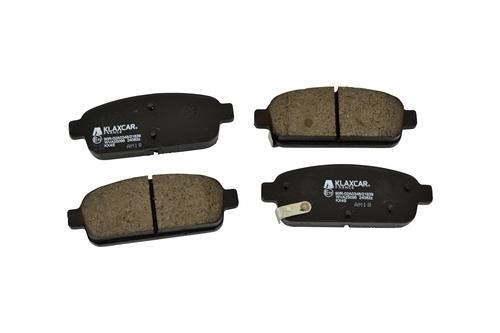 Klaxcar France 24082Z Rear disc brake pads, set 24082Z: Buy near me at 2407.PL in Poland at an Affordable price!