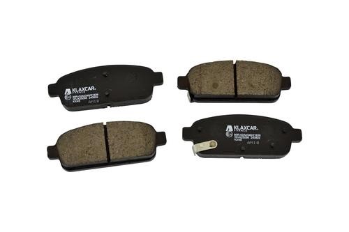 Klaxcar France 24082Z Rear disc brake pads, set 24082Z: Buy near me in Poland at 2407.PL - Good price!