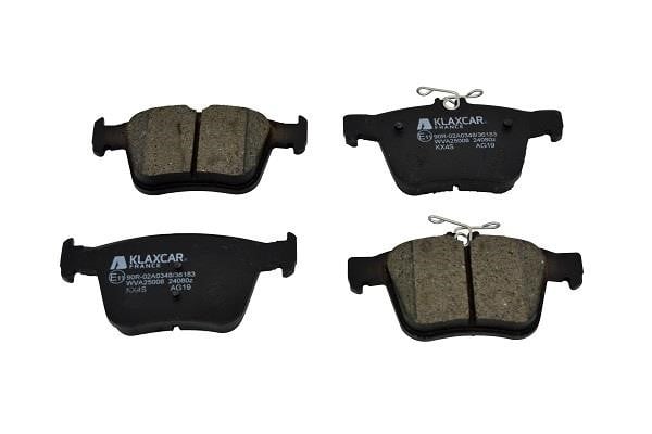 Klaxcar France 24080Z Front disc brake pads, set 24080Z: Buy near me at 2407.PL in Poland at an Affordable price!