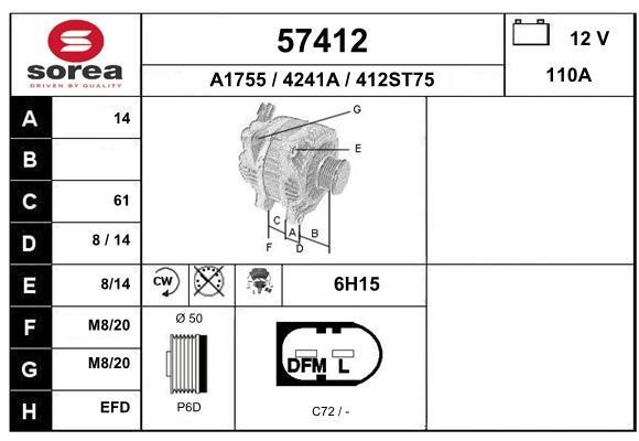EAI 57412 Generator 57412: Kaufen Sie zu einem guten Preis in Polen bei 2407.PL!