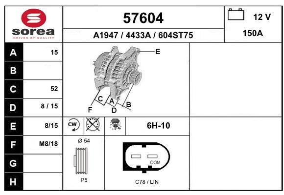 EAI 57604 Generator 57604: Kaufen Sie zu einem guten Preis in Polen bei 2407.PL!