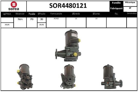 EAI SOR4480121 Hydraulic Pump, steering system SOR4480121: Buy near me at 2407.PL in Poland at an Affordable price!