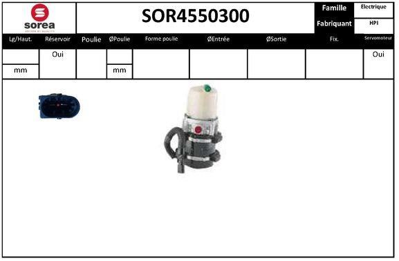 EAI SOR4550300 Насос гидроусилителя руля SOR4550300: Отличная цена - Купить в Польше на 2407.PL!