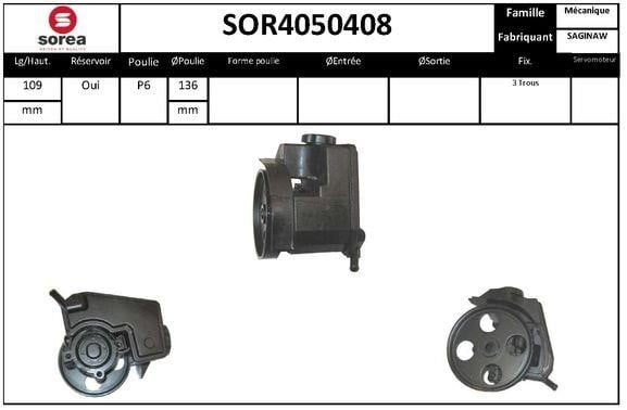 EAI SOR4050408 Hydraulic Pump, steering system SOR4050408: Buy near me in Poland at 2407.PL - Good price!