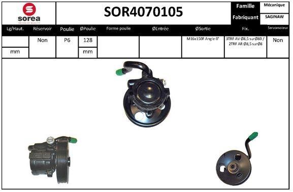 EAI SOR4070105 Pompa hydrauliczna, układ kierowniczy SOR4070105: Dobra cena w Polsce na 2407.PL - Kup Teraz!