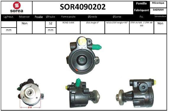 EAI SOR4090202 Pompa hydrauliczna, układ kierowniczy SOR4090202: Dobra cena w Polsce na 2407.PL - Kup Teraz!