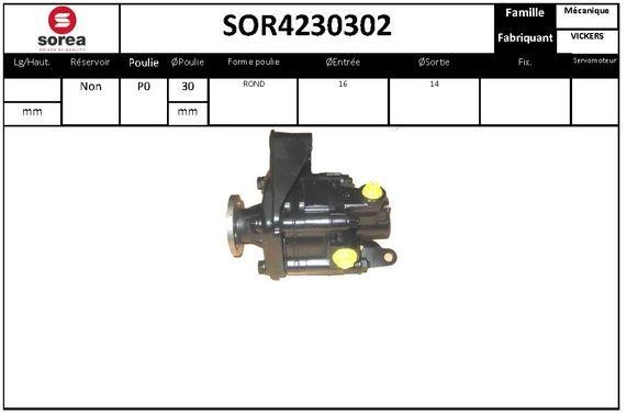 EAI SOR4230302 Pompa hydrauliczna, układ kierowniczy SOR4230302: Dobra cena w Polsce na 2407.PL - Kup Teraz!