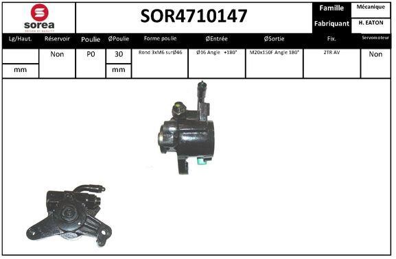 EAI SOR4710147 Pompa hydrauliczna, układ kierowniczy SOR4710147: Dobra cena w Polsce na 2407.PL - Kup Teraz!