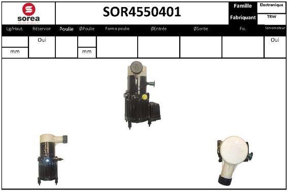 EAI SOR4550401 Насос гидроусилителя руля SOR4550401: Отличная цена - Купить в Польше на 2407.PL!