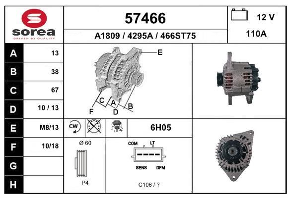 EAI 57466 Generator 57466: Kaufen Sie zu einem guten Preis in Polen bei 2407.PL!