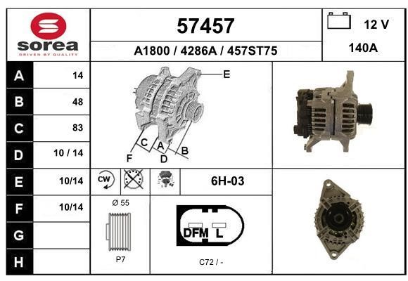 EAI 57457 Generator 57457: Kaufen Sie zu einem guten Preis in Polen bei 2407.PL!