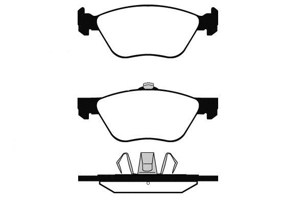 Raicam RA06154 Scheibenbremsbeläge, Set RA06154: Kaufen Sie zu einem guten Preis in Polen bei 2407.PL!