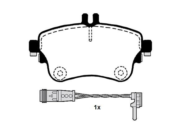 Raicam RA10221 Brake Pad Set, disc brake RA10221: Buy near me in Poland at 2407.PL - Good price!