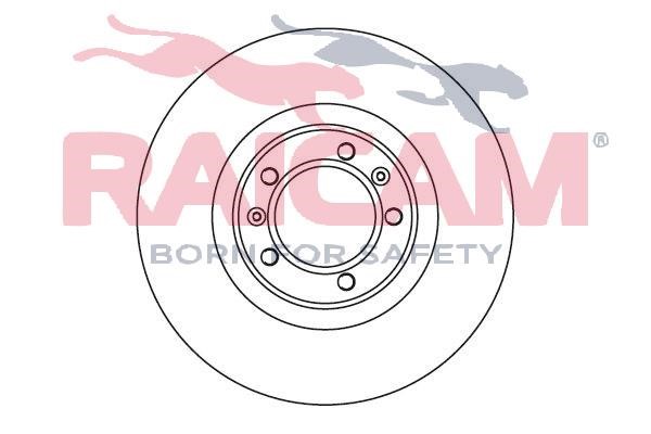 Raicam RD00007 Front brake disc ventilated RD00007: Buy near me in Poland at 2407.PL - Good price!