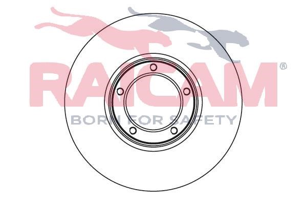 Raicam RD00236 Unventilated front brake disc RD00236: Buy near me in Poland at 2407.PL - Good price!