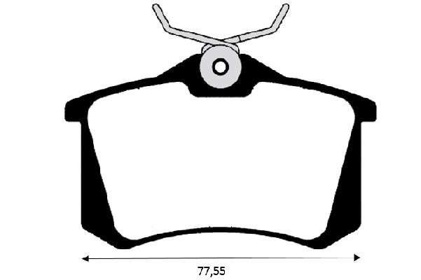 Raicam RA.0348.8 Scheibenbremsbeläge, Set RA03488: Kaufen Sie zu einem guten Preis in Polen bei 2407.PL!