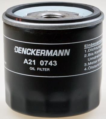 Denckermann A210743 Oil Filter A210743: Buy near me at 2407.PL in Poland at an Affordable price!