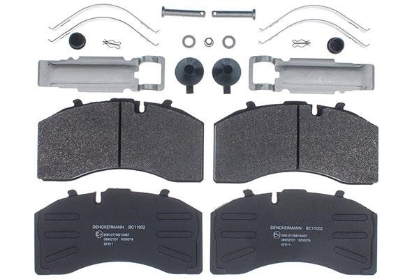 Denckermann BC11002 Brake Pad Set, disc brake BC11002: Buy near me in Poland at 2407.PL - Good price!