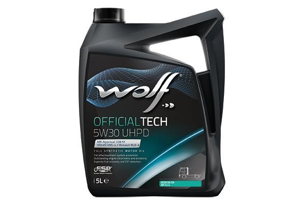 Wolf 8337635 Engine oil Wolf OfficialTech UHPD 5W-30, 5L 8337635: Buy near me in Poland at 2407.PL - Good price!