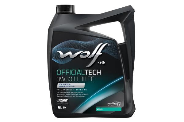 Wolf 1044344 Моторное масло Wolf Officialtech LL III FE 0W-30, 5л 1044344: Отличная цена - Купить в Польше на 2407.PL!