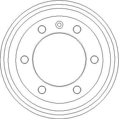 National NDR057 Rear brake drum NDR057: Buy near me at 2407.PL in Poland at an Affordable price!