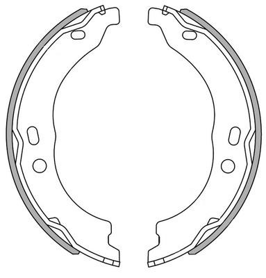 National NS4029 Brake shoe set NS4029: Buy near me at 2407.PL in Poland at an Affordable price!