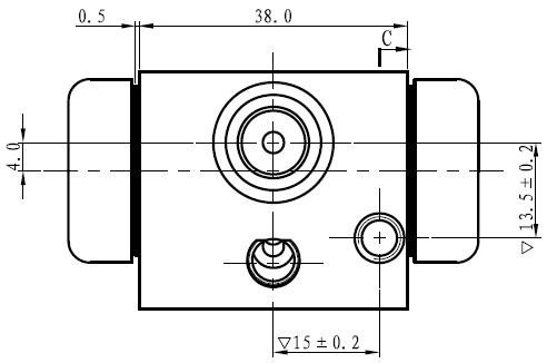 National NWC5069 Wheel Brake Cylinder NWC5069: Buy near me in Poland at 2407.PL - Good price!