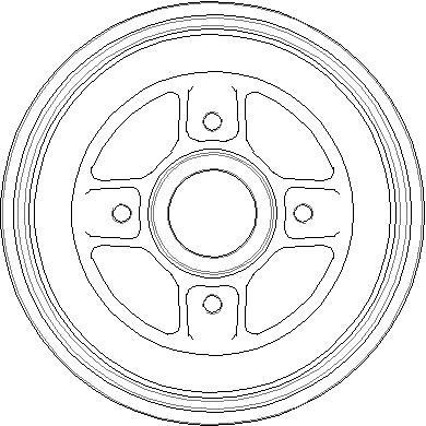 National NDR247 Bęben hamulca tylny NDR247: Dobra cena w Polsce na 2407.PL - Kup Teraz!