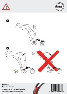 ABS 271928 Control Arm-/Trailing Arm Bush 271928: Buy near me in Poland at 2407.PL - Good price!