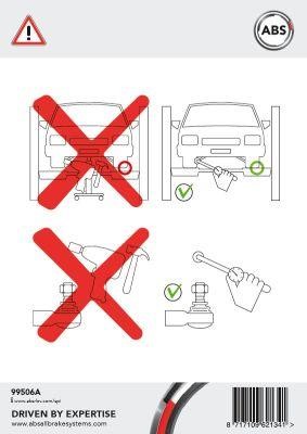 ABS 212345 Track Control Arm 212345: Buy near me in Poland at 2407.PL - Good price!